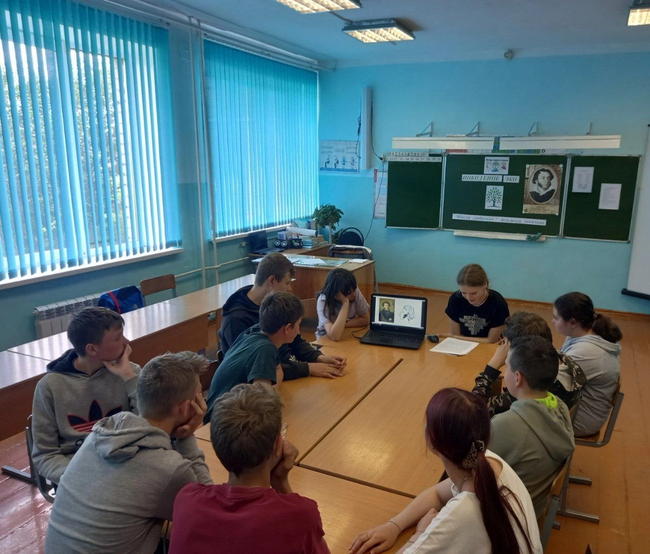 Эстафета  &amp;quot;Интересные факты из жизни Пушкина&amp;quot;.