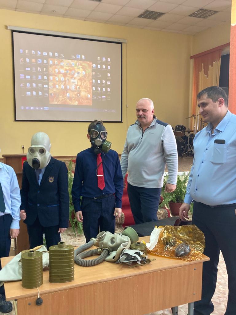 Встреча с сотрудниками гражданской обороны Республики Мордовия.