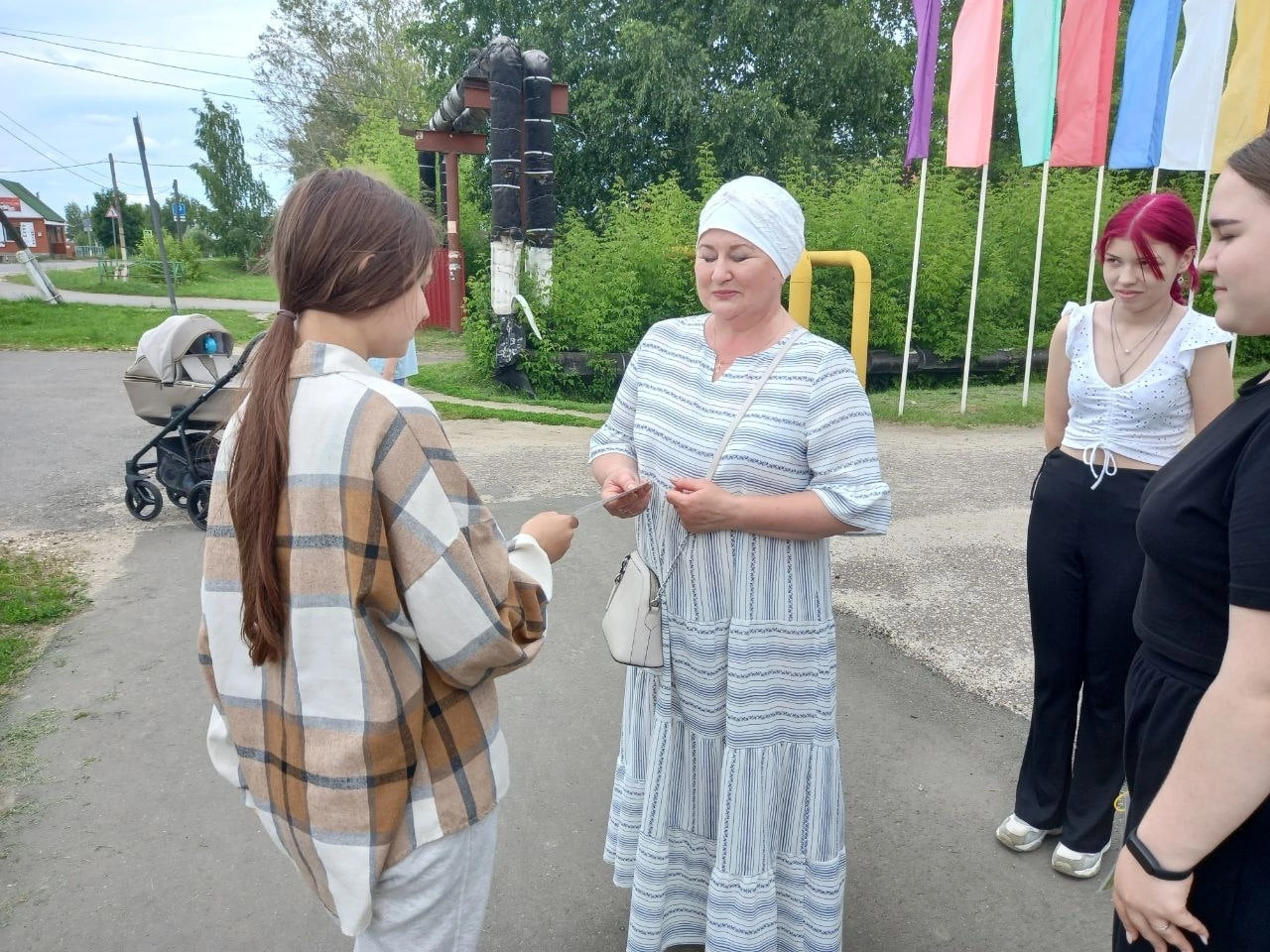 Акция &amp;quot;Пожелания  добра и счастья&amp;quot;.
